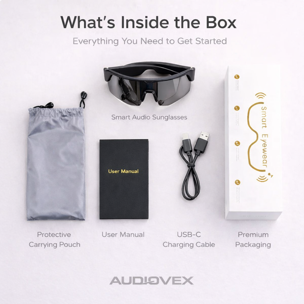 AudioVex Bluetooth Glasses